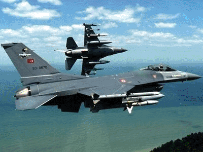 Δύο τουρκικά F-16 πέταξαν πάνω από το Φαρμακονήσι